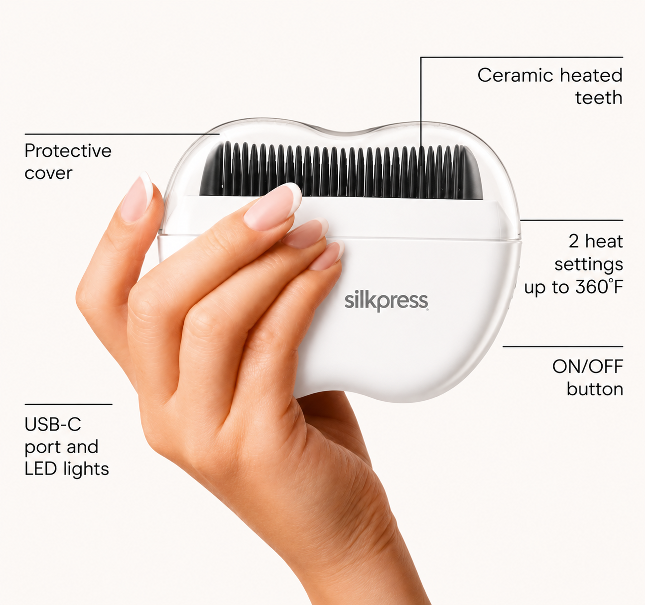 SilkPress Hair Comb