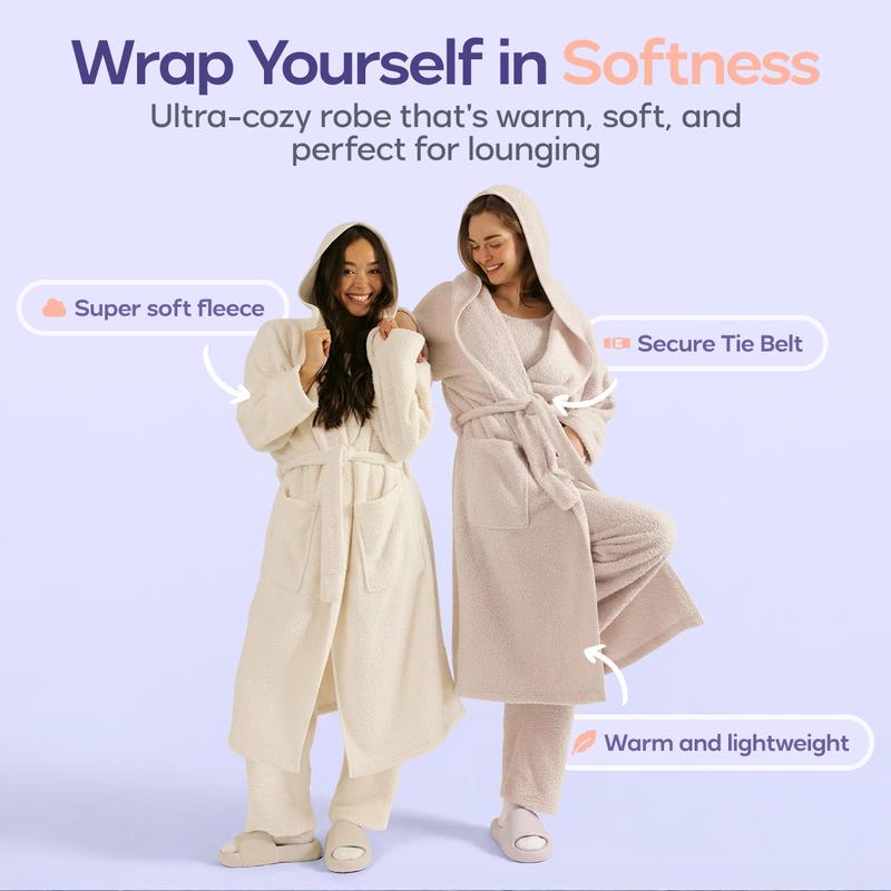 CloudRobe Hoodie Robe